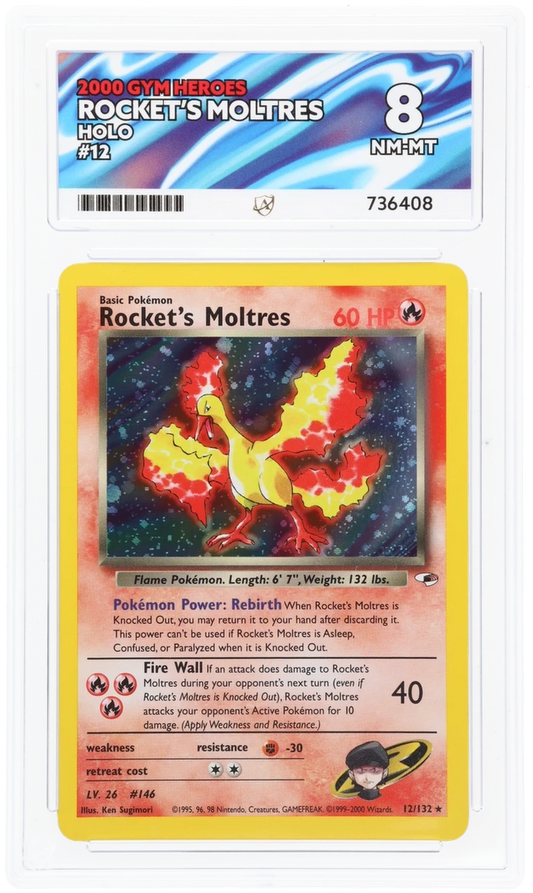 Rocket's Moltres - ACE 8   (Front)