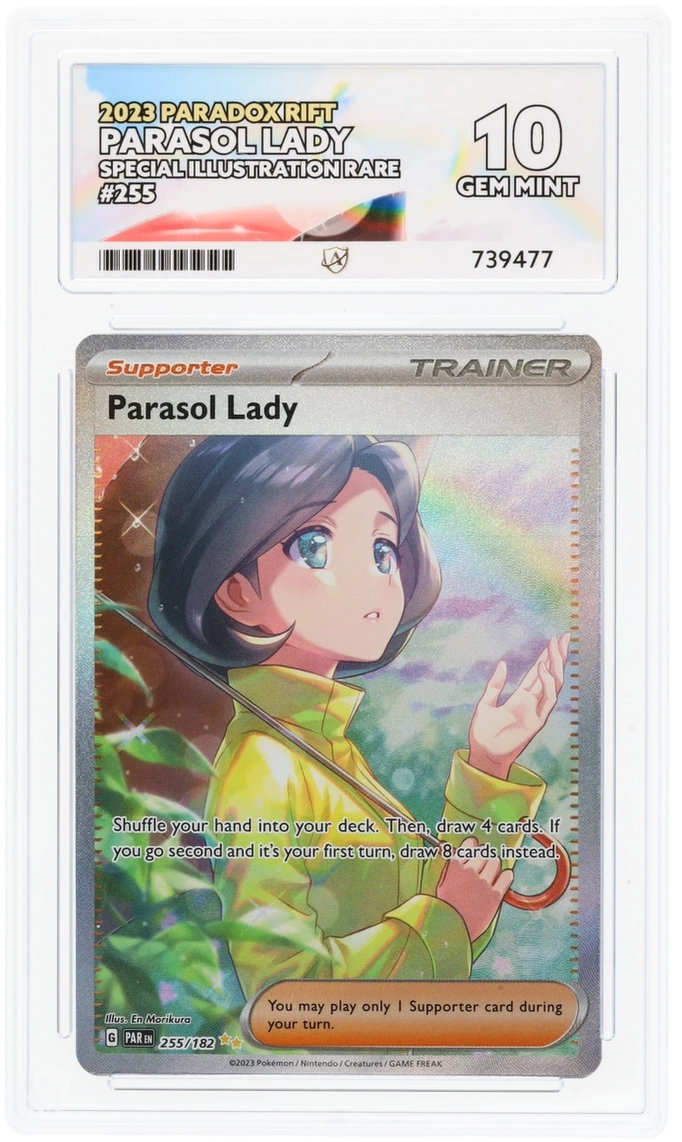 ACE 10 - Parasol Lady - 255/182 - Paradox Rift - Pokemon