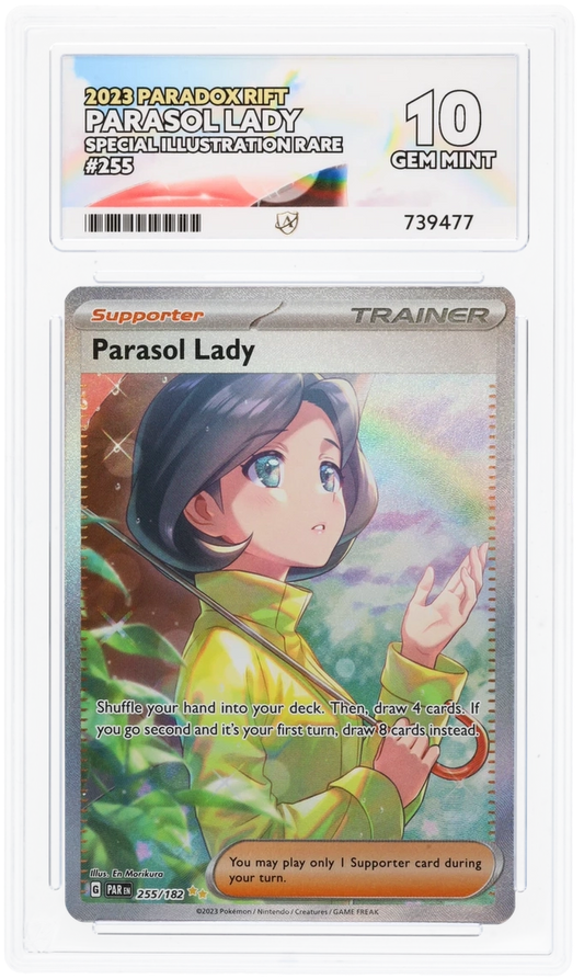ACE 10 - Parasol Lady - 255/182 - Paradox Rift - Pokemon