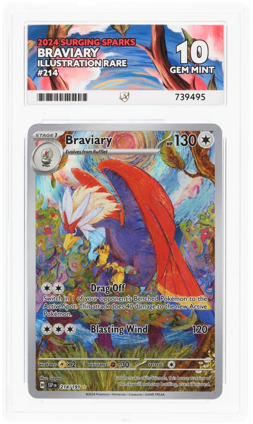 ACE 10 - Braviary - 214/191 - Surging Sparks - Pokemon