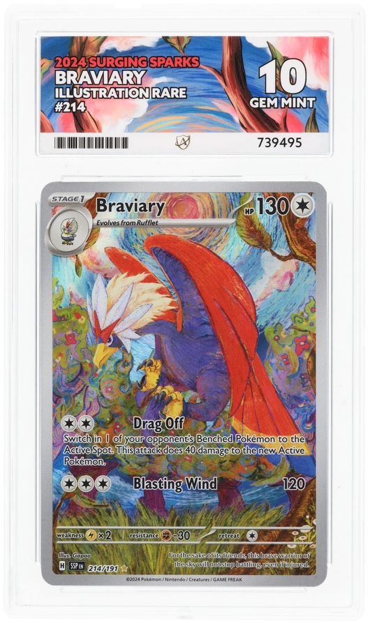 ACE 10 - Braviary - 214/191 - Surging Sparks - Pokemon