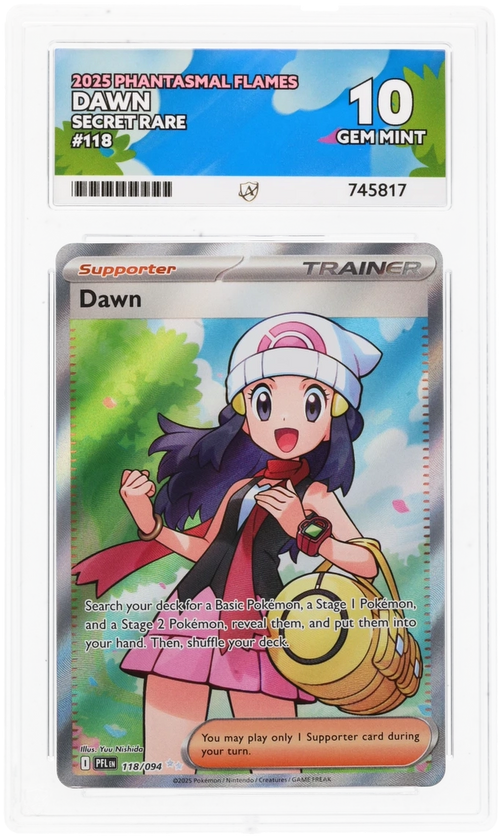 ACE 10 - Dawn - 118/094 - Phantasmal Flames - Pokemon