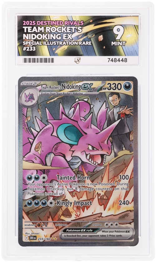 Team Rocket's Nidoking ex - ACE 9   (Front)