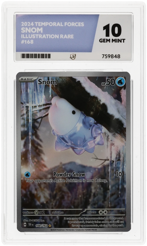 ACE 10 - Snom - 168/162 - Temporal Forces - Pokemon