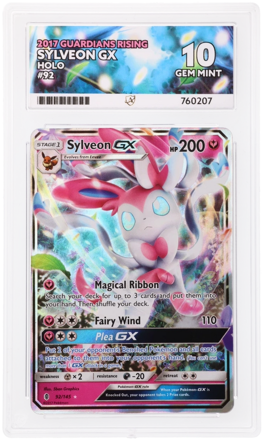 ACE 10 - Sylveon GX - 92/145 - Guardians Rising - Pokemon