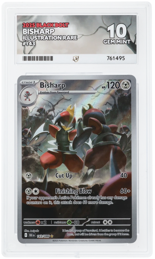 ACE 10 - Bisharp - 143/086 - Black Bolt - Pokemon
