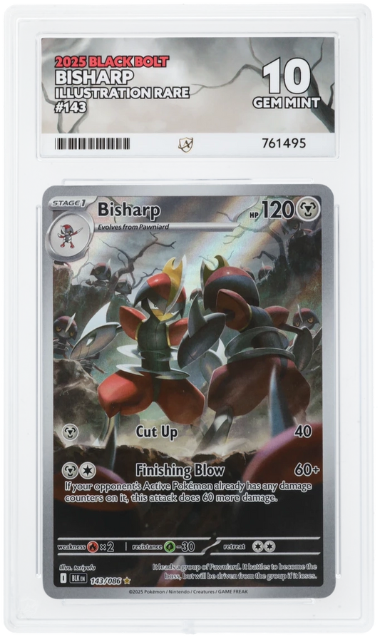 ACE 10 - Bisharp - 143/086 - Black Bolt - Pokemon