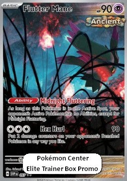 Flutter Mane - 097 (Pokemon Center) 97 - SV Scarlet & Violet Promo Cards Holofoil