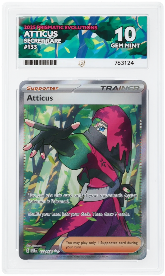 ACE 10 - Atticus - 133/131 - Prismatic Evolutions - Pokemon