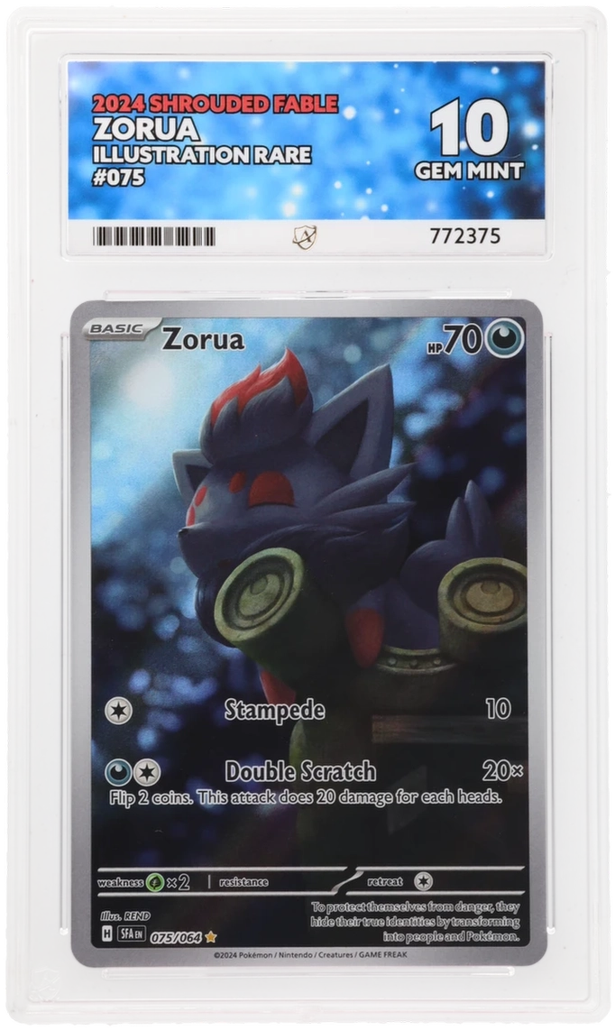 ACE 10 - Zorua - 075/064 - Shrouded Fable - Pokemon