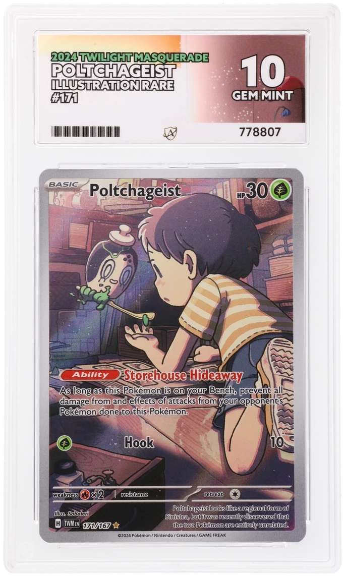 ACE 10 - Poltchageist - 171/167 - Twilight Masquerade - Pokemon