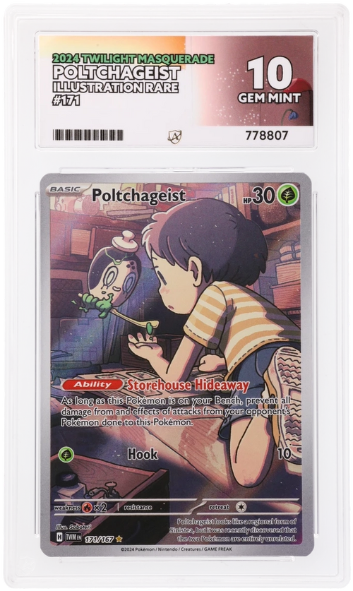 ACE 10 - Poltchageist - 171/167 - Twilight Masquerade - Pokemon