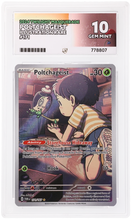 ACE 10 - Poltchageist - 171/167 - Twilight Masquerade - Pokemon