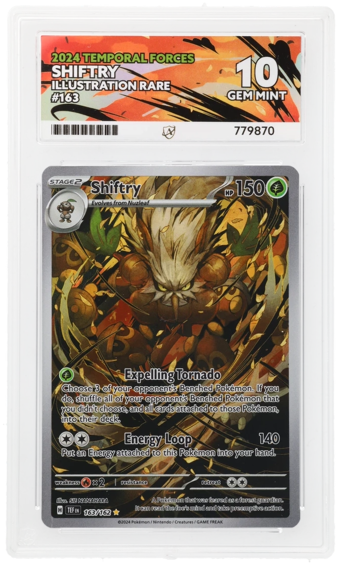 ACE 10 - Shiftry - 163/162 - Temporal Forces - Pokemon