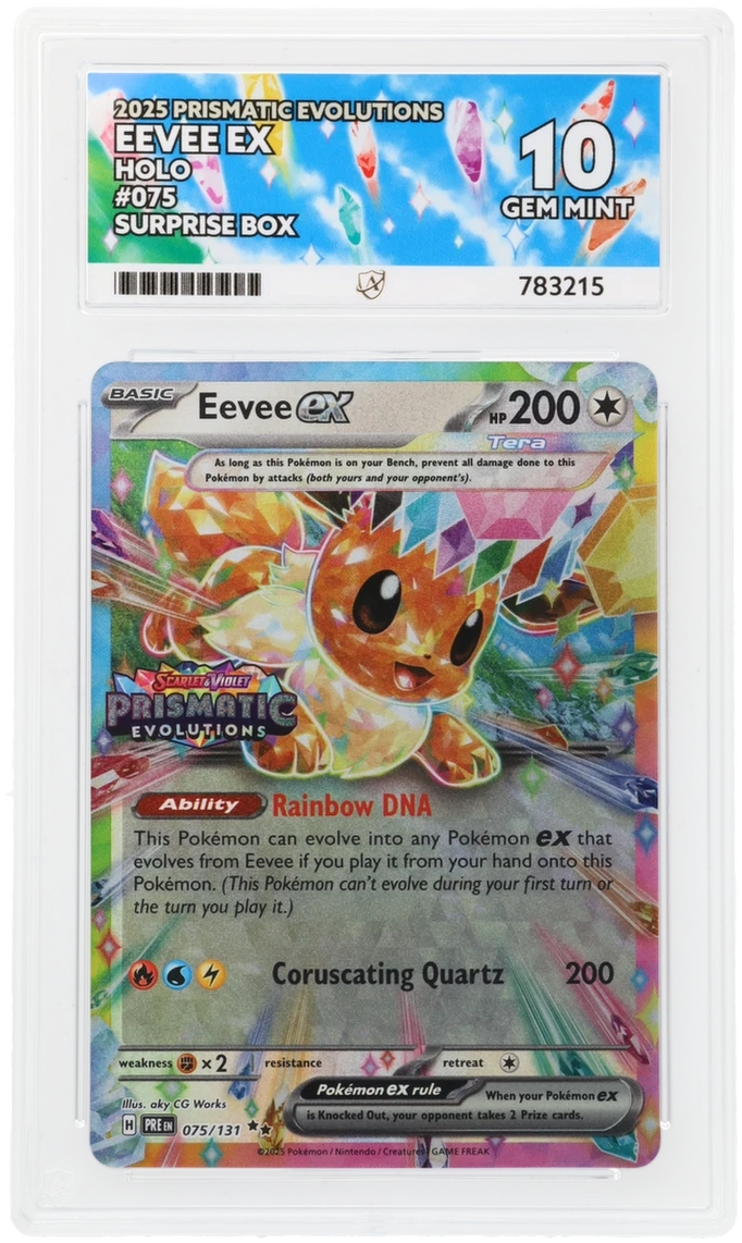 Eevee ex - ACE 10   (Front)