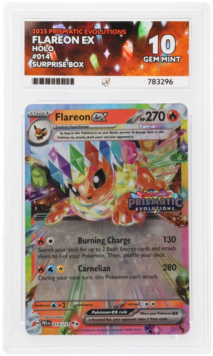Flareon ex - ACE 10   (Front)