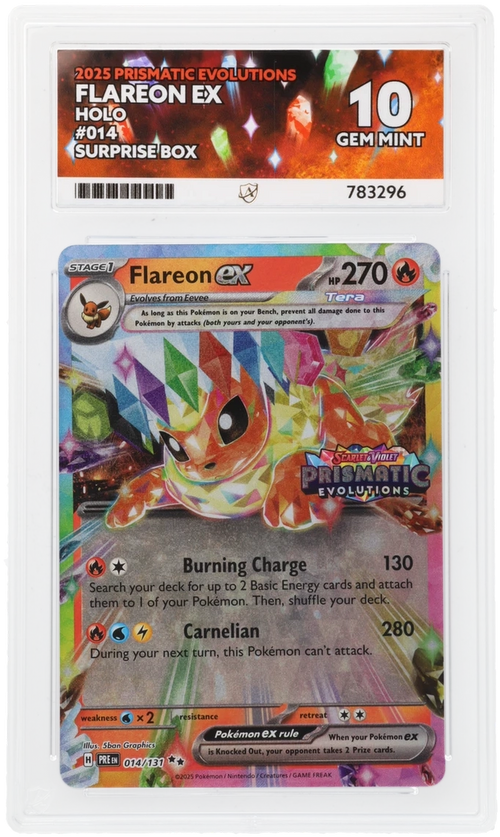 Flareon ex - ACE 10   (Front)