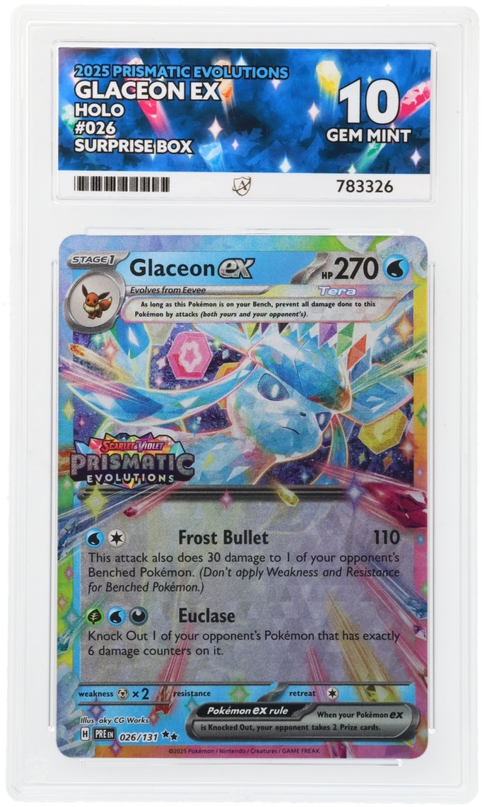 Glaceon ex - ACE 10   (Front)