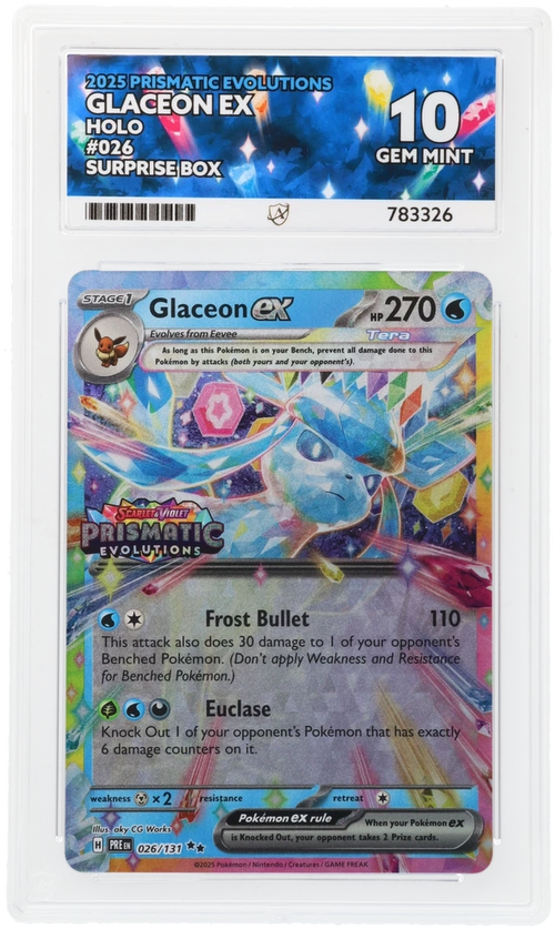 Glaceon ex - ACE 10   (Front)