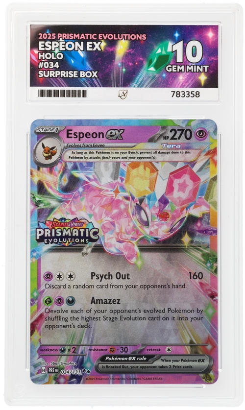 Espeon ex - ACE 10   (Front)