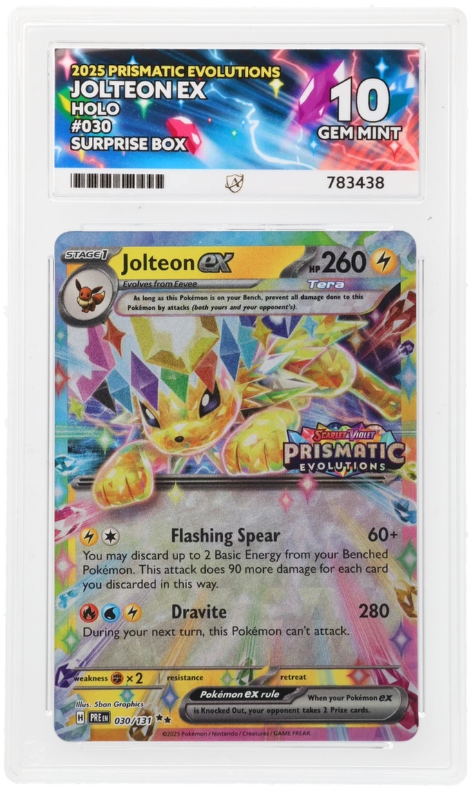 Jolteon ex - ACE 10   (Front)