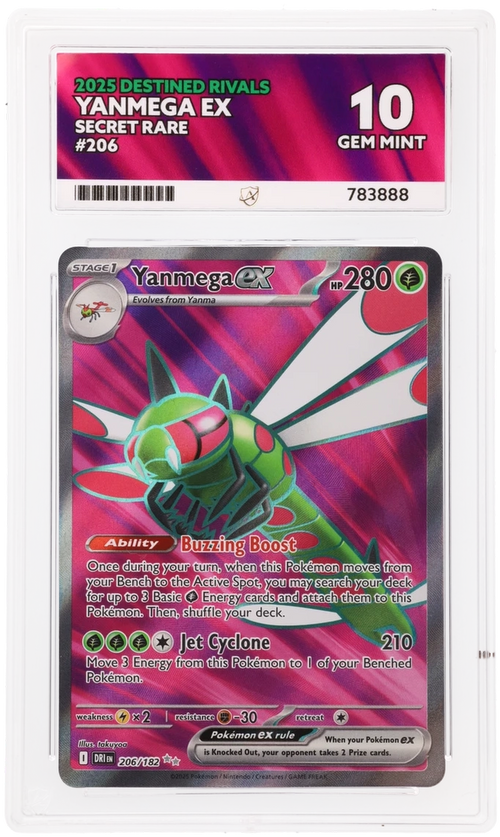 ACE 10 - Yanmega ex - 206/182 - Destined Rivals - Pokemon