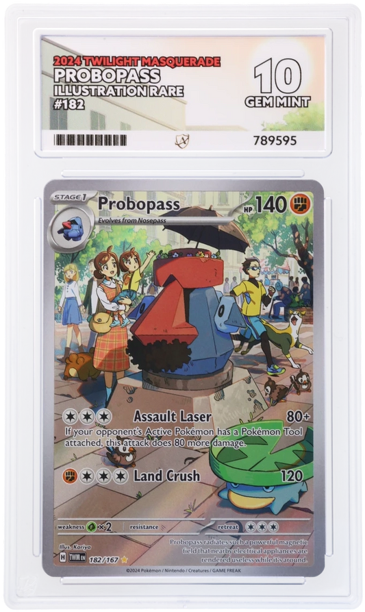 ACE 10 - Probopass - 182/167 - Twilight Masquerade - Pokemon