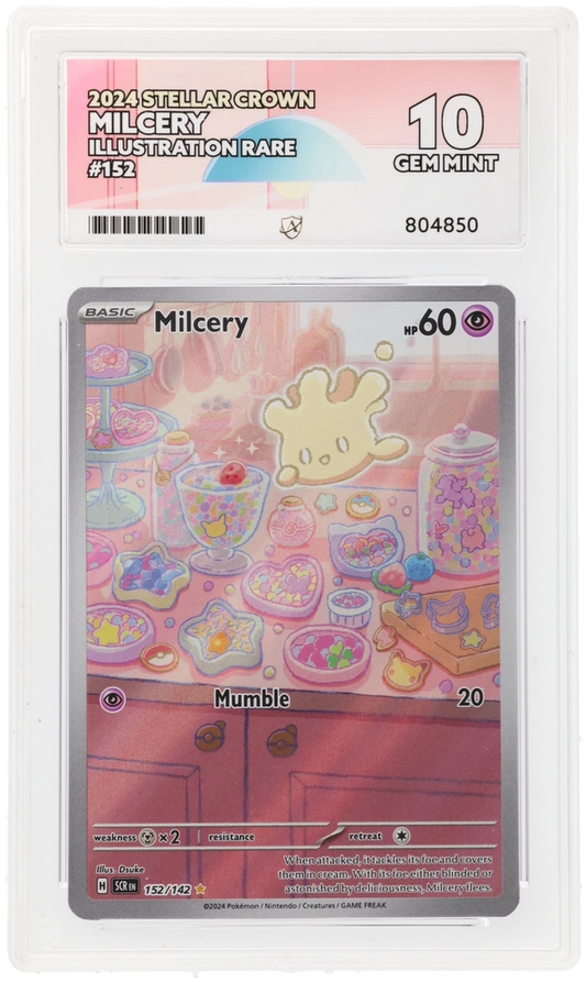 ACE 10 - Milcery - 152/142 - Stellar Crown - Pokemon