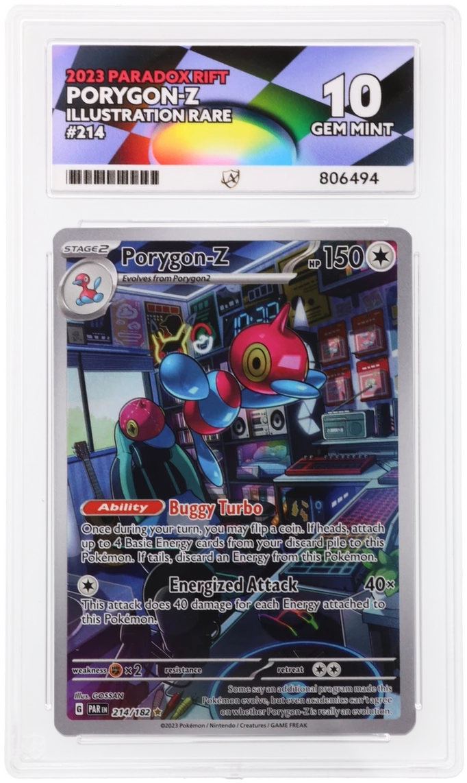 ACE 10 - Porygon-Z - 214/182 - Paradox Rift - Pokemon