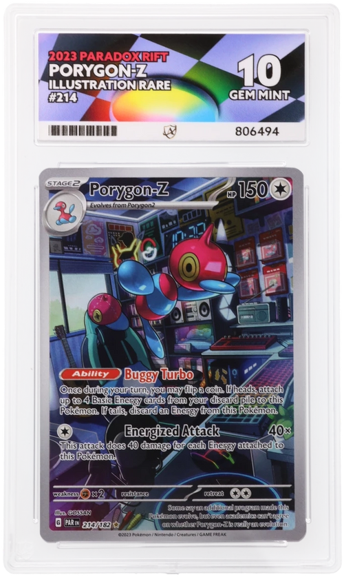 ACE 10 - Porygon-Z - 214/182 - Paradox Rift - Pokemon