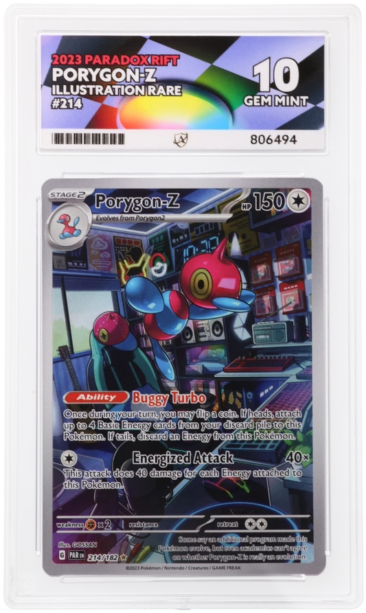ACE 10 - Porygon-Z - 214/182 - Paradox Rift - Pokemon