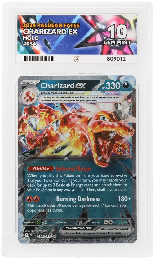 ACE 10 - Charizard ex - 054/091 - Paldean Fates - Pokemon