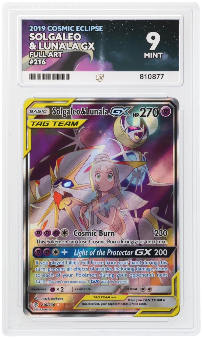Solgaleo & Lunala GX - ACE 9   (Front)