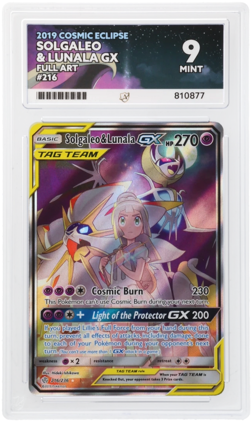 Solgaleo & Lunala GX - ACE 9   (Front)
