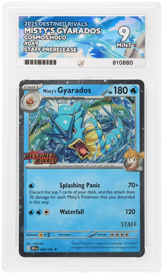 Misty's Gyarados - ACE 9   (Front)