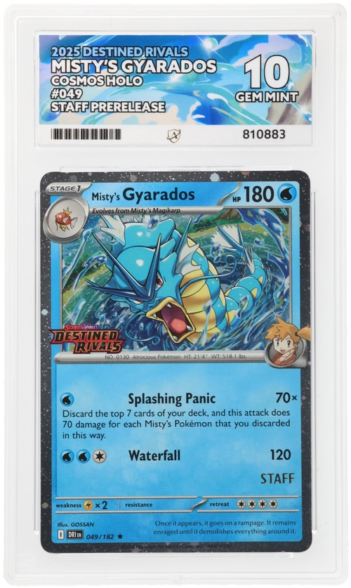 ACE 10 - Misty's Gyarados - 049/182 - Destined Rivals - Pokemon ACE 10 - Misty's Gyarados - 049/182 - Destined Rivals - Pokemon