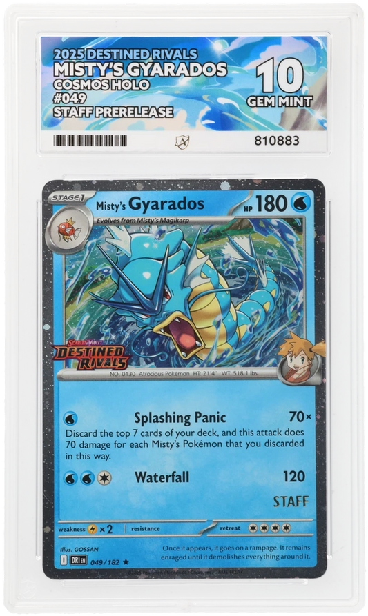 Misty's Gyarados - ACE 10   (Front)