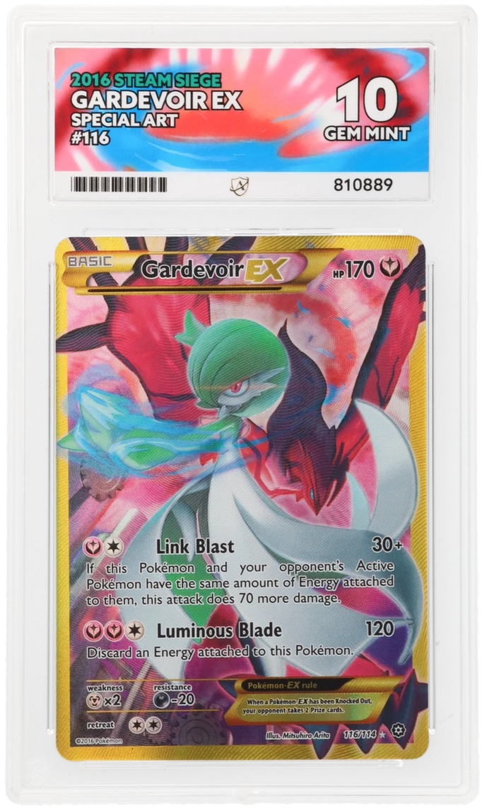 ACE 10 - Gardevoir EX - 116/114 - Steam Siege