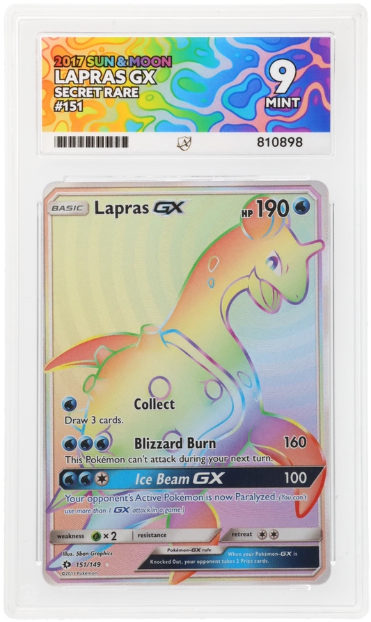 Lapras GX - ACE 9   (Front)