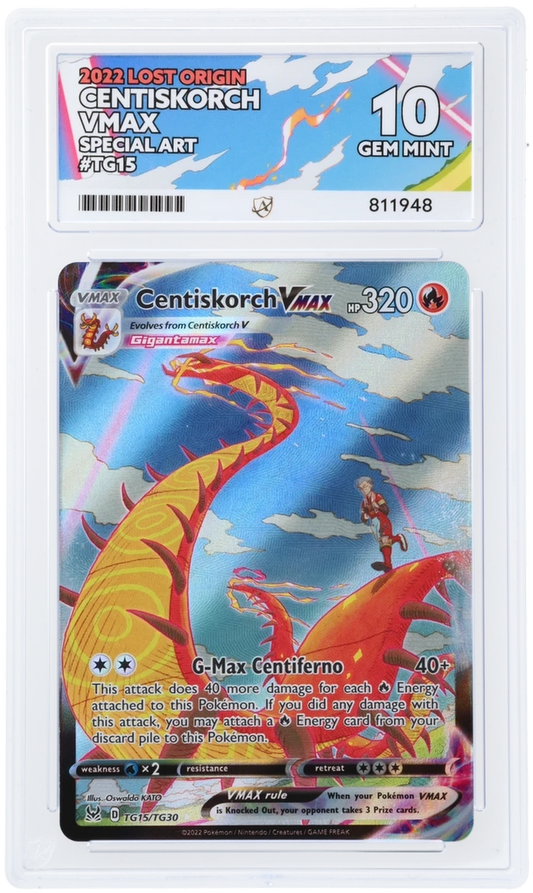 ACE 10 - Centiskorch VMAX - TG15/TG30 - Lost Origin - Pokemon