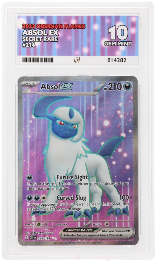 ACE 10 - Absol ex - 214/197 - Obsidian Flames - Pokemon