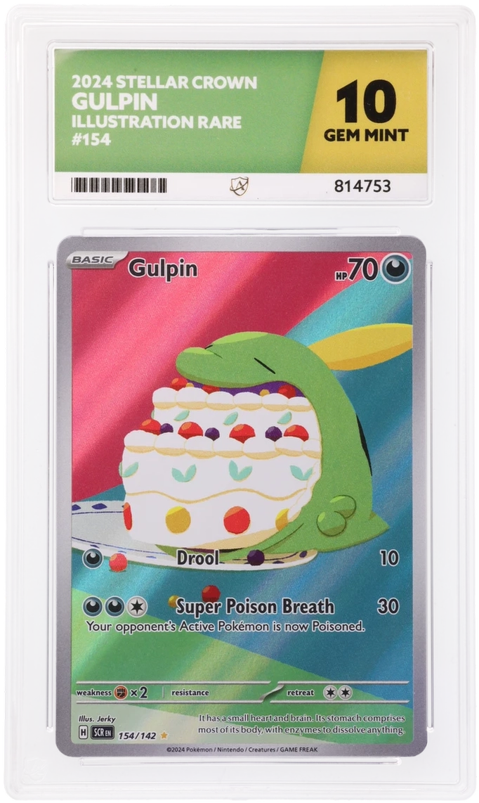 ACE 10 - Gulpin - 154/142 - Stellar Crown - Pokemon