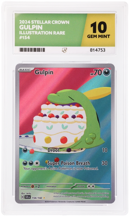 ACE 10 - Gulpin - 154/142 - Stellar Crown - Pokemon