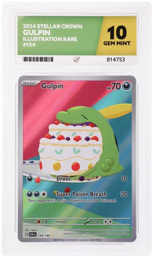 ACE 10 - Gulpin - 154/142 - Stellar Crown - Pokemon