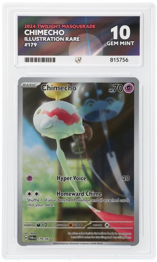 ACE 10 - Chimecho - 179/167 - Twilight Masquerade - Pokemon