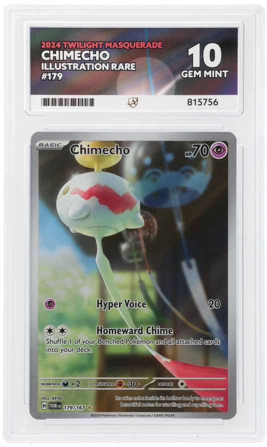 ACE 10 - Chimecho - 179/167 - Twilight Masquerade - Pokemon