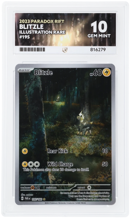 ACE 10 - Blitzle - 195/182 - Paradox Rift - Pokemon
