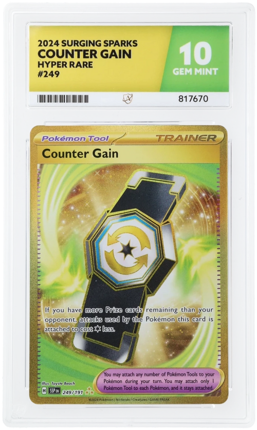 ACE 10 - Counter Gain - 249/191 - Surging Sparks - Pokemon