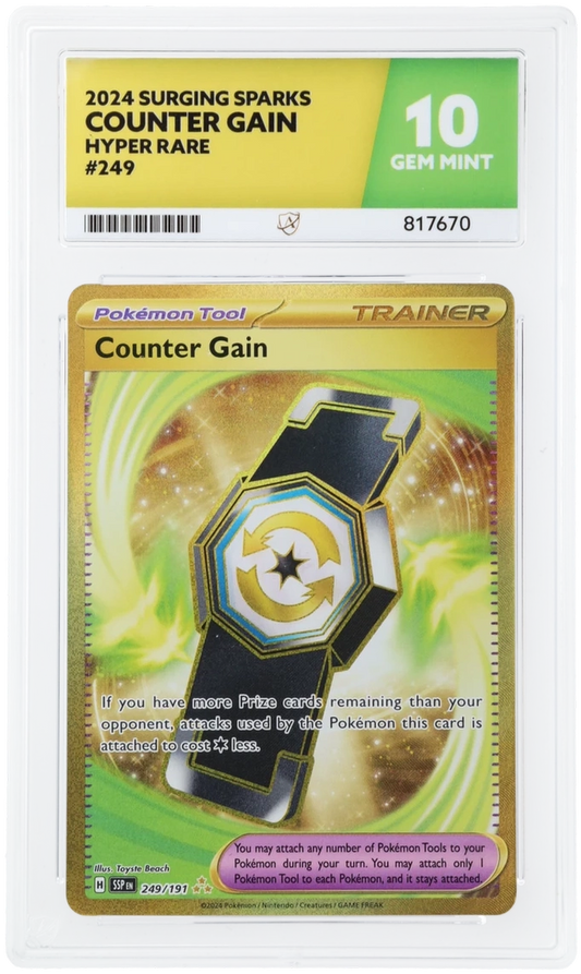 ACE 10 - Counter Gain - 249/191 - Surging Sparks - Pokemon
