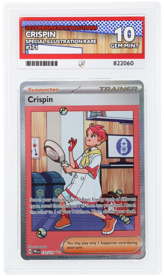 ACE 10 - Crispin - 171/131 - Prismatic Evolutions - Pokemon